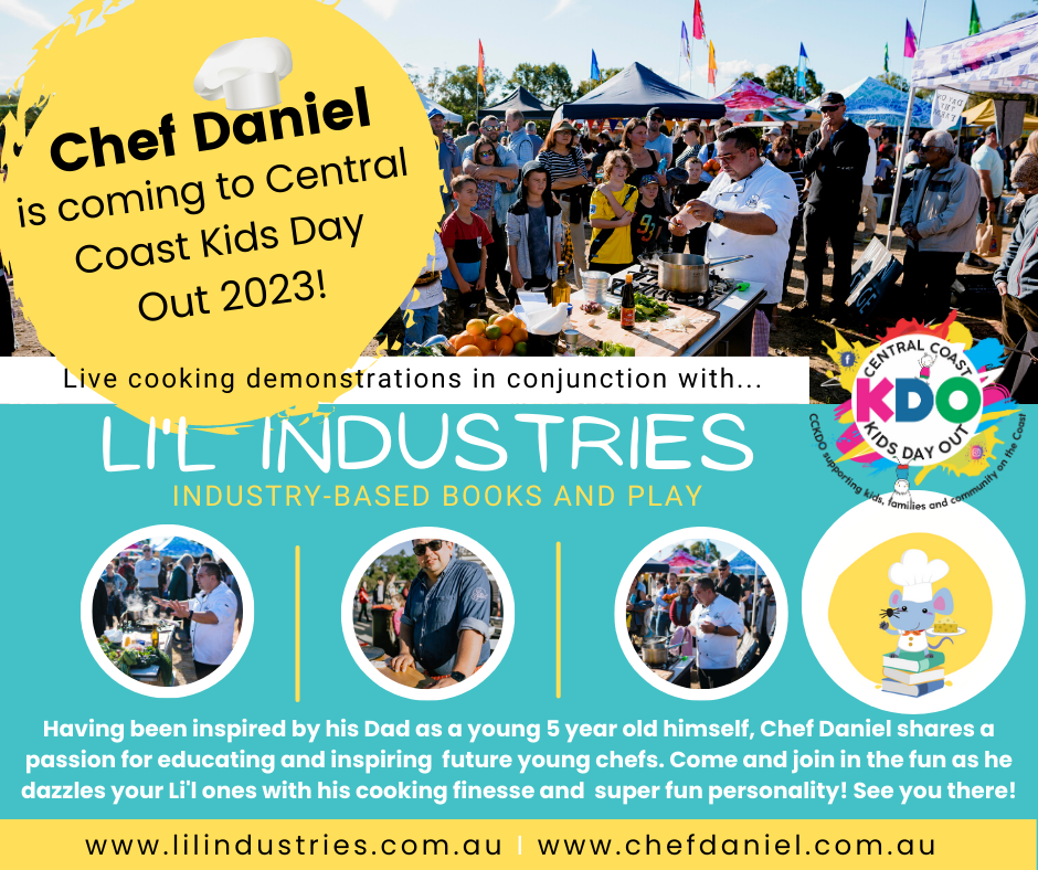 chef daniel at CC kids day out